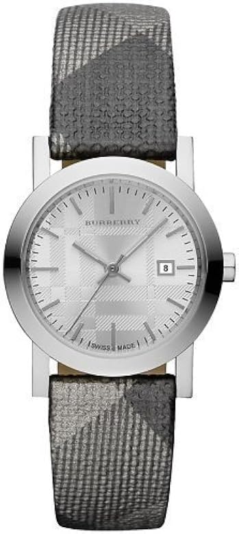 Burberry The City Silver Dial Multicolored Leather Strap Watch for Women - BU1873 Buy Now By Burberry