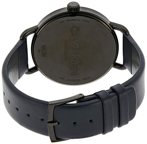 Calvin Klein Even Blue Dial Blue Leather Strap Watch for Men - K7B214VN Buy Now By Calvin Klein