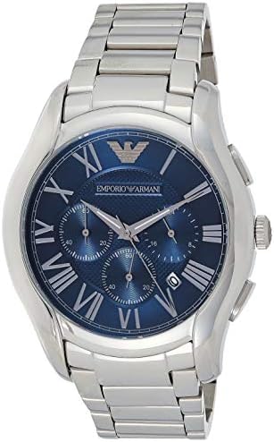 Emporio Armani Chronograph Quartz Blue Dial Silver Steel Strap Watch For Men - AR11082 Buy Now By Emporio Armani