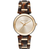 Michael Kors Delray Gold Dial Two Tone Steel Strap Watch for Women - MK4314 Buy Now By Michael Kors