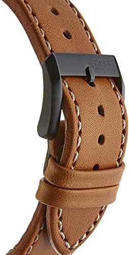 Hugo Boss Aeroliner Maxx Chronograph Black Dial Brown Leather Strap Watch For Men - 1513082 Buy Now By Hugo Boss