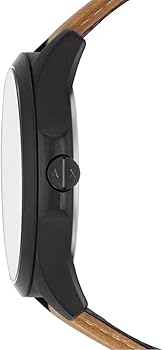 Armani Exchange Hampton Chronograph Green Dial Brown Leather Strap Watch For Men - AX2412 Buy Now By Armani Exchange