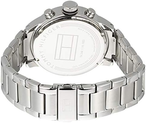 Tommy Hilfiger Cool Sport Multifunction Black Dial Silver Steel Strap Watch for Men - 1791141 Buy Now By Tommy Hilfiger