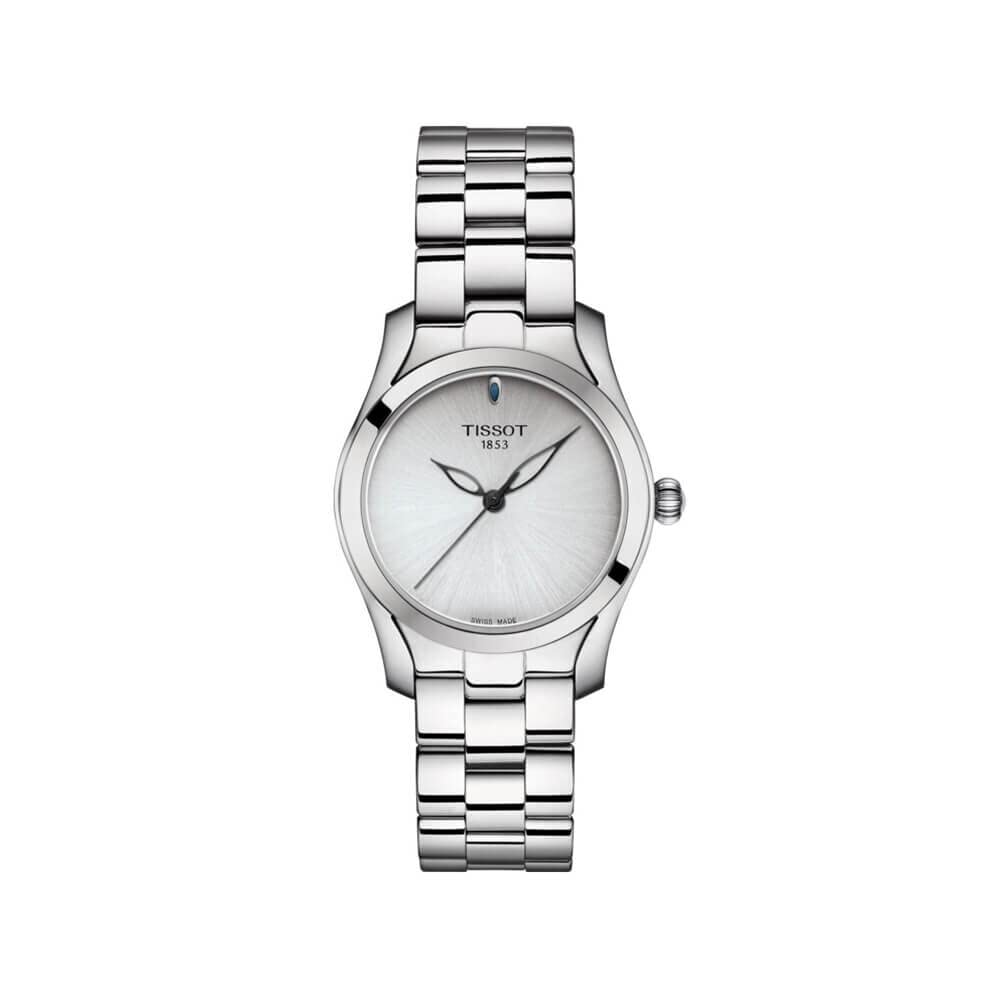 Tissot T Wave Silver Dial Silver Steel Strap Watch For Women - T112.210.11.031.00 Buy Now By Tissot