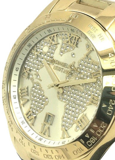 Michael Kors Layton Chronograph Gold Dial Gold Steel Strap Watch for Women - MK5959 Buy Now By Michael Kors