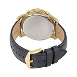 Fossil Grant Chronograph White Dial Black Leather Strap Watch for Men - FS5272 Buy Now By Fossil