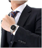 Omega De Ville Prestige Co-Axial Black Dial Silver Steel Strap Watch for Men - 424.10.40.20.01.001 Buy Now By Omega