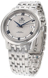 Omega De Ville Prestige Co-Axial Rhodium Silver Dial Silver Steel Strap Watch for Men - 424.10.40.20.02.001 Buy Now By Omega