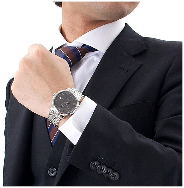 Omega De Ville Prestige Co-Axial Automatic Grey Dial Silver Steel Strap Watch for Men - 424.10.40.20.06.001 Buy Now By Omega