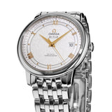 Omega De Ville Prestige Co Axial Silver Dial Silver Steel Strap Watch for Men - 424.10.40.20.02.004 Buy Now By Omega