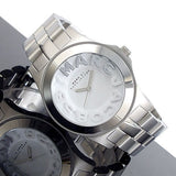 Marc Jacobs Rivera Silver Dial Silver Steel Strap Watch for Women - MBM3133 Buy Now By Marc Jacobs