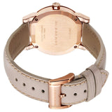 Burberry The City Beige Dial Beige Leather Strap Watch for Women - BU9109 Buy Now By Burberry