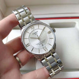 Tissot T Classic Chemin Des Tourelles Silver Dial Silver Steel Strap Watch For Men - T099.408.11.038.00 Buy Now By Tissot