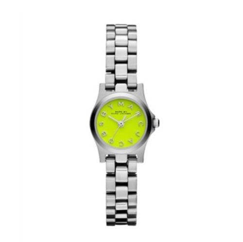 Marc Jacobs Henry Yellow Dial Silver Steel Strap Watch for Women - MBM3201 Buy Now By Marc Jacobs