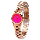 Marc Jacobs Henry Dinky Pink Dial Rose Gold Steel Strap Watch for Women - MBM3203 Buy Now By Marc Jacobs