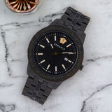 Versace Univers Quartz Black Dial Black Steel Strap Watch for Men - VEBK00618 Buy Now By Versace