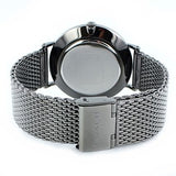 Coach Charles Black Dial Grey Mesh Bracelet Watch for Men - 14602145 Buy Now By Coach
