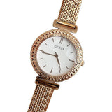 Guess Monroe Silver Dial Rose Gold Steel Strap Watch For Women - W1152L3 Buy Now By Guess