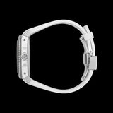 Gucci Dive Quartz White Dial White Rubber Strap Watch For Men - YA136330 Buy Now By Gucci