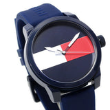 Tommy Hilfiger Denim Quartz Blue Dial Blue Rubber Strap Watch for Men - 1791322 Buy Now By Tommy Hilfiger