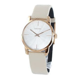 Calvin Klein City White Dial White Leather Strap Watch for Women - K2G231XH Buy Now By Calvin Klein