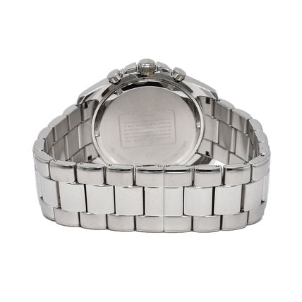 Coach Kent Chronograph Blue Dial Silver Steel Strap Watch for Men - 14602555 Buy Now By Coach