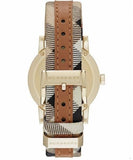 Burberry The City Gold Dial Brown Leather Strap Watch for Women - BU9133 Buy Now By Burberry