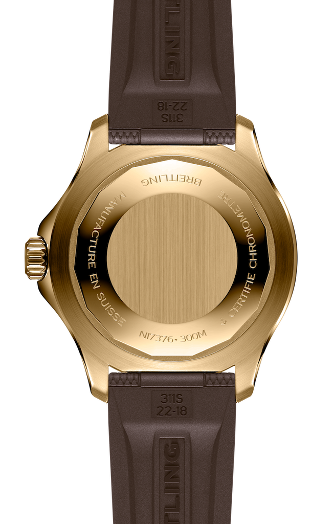 Breitling Superocean Automatic 44 Brown Dial Brown Rubber Strap Watch for Men - N17376201Q1S1 Buy Now By Breitling