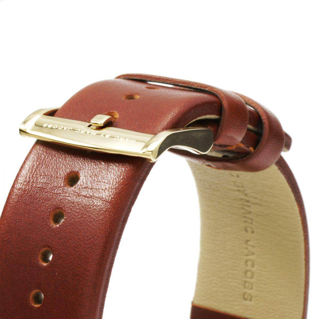 Marc Jacobs Fergus Green Dial Brown Leather Strap Watch for Men - MBM5077 Buy Now By Marc Jacobs