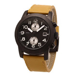 Marc Jacobs Larry Chronograph Black Dial Brown Leather Strap Watch for Men - MBM5053 Buy Now By Marc Jacobs