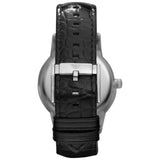Emporio Armani Renato Black Dial Leather Strap Watch For Men - AR2411 Buy Now By Emporio Armani