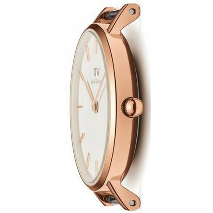 Daniel Wellington Petite Melrose White Dial Rose Gold Mesh Strap Watch For Women - DW00100305 Buy Now By Daniel Wellington