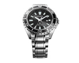 Citizen Promaster Diver Chronograph Black Dial Silver Steel Strap Watch For Men - BN0190-82E Buy Now By Citizen