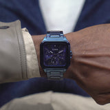 Guess Dress Multifunction Blue Dial Blue Steel Strap Watch for Men - GW0631G3 Buy Now By Guess