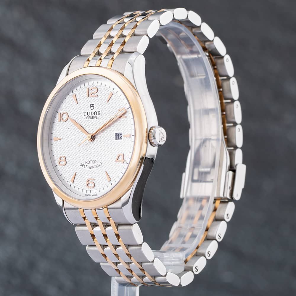 Tudor 1926 Automatic Silver Dial Two Tone Steel Strap Watch for Men - M91651-0001 Buy Now By Tudor