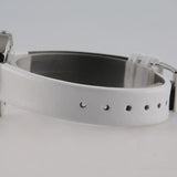 Calvin Klein Firm Silver Dial White Leather Strap Watch for Women - K3N231L6 Buy Now By Calvin Klein