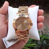 Marc Jacobs Amy Mother of Pearl Black Dial Rose Gold Steel Strap Watch for Women - MBM8610 Buy Now By Marc Jacobs