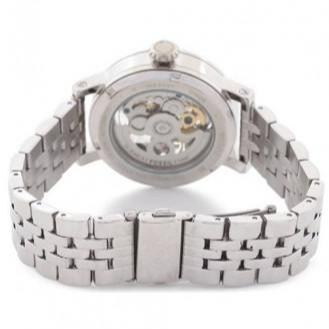 Fossil Boyfriend Automatic Skeleton Silver Dial Silver Steel Strap Watch for Women - ME3067 Buy Now By Fossil