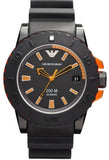 Emporio Armani Sportivo Quartz Black Dial Black Silicone Strap Watch For Men - AR5969 Buy Now By Emporio Armani