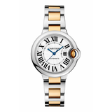 Cartier Ballon Bleu de Cartier Silver Dial Two Tone Steel Strap Watch for Women - W2BB0030 Buy Now By Cartier
