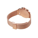 Calvin Klein Minimal Black Dial Rose Gold Mesh Bracelet Watch for Men - K3M2162Y Buy Now By Calvin Klein