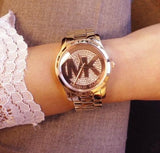 Michael Kors Runway Rose Gold Dial Rose Gold Steel Strap Watch for Women - MK5661 Buy Now By Michael Kors