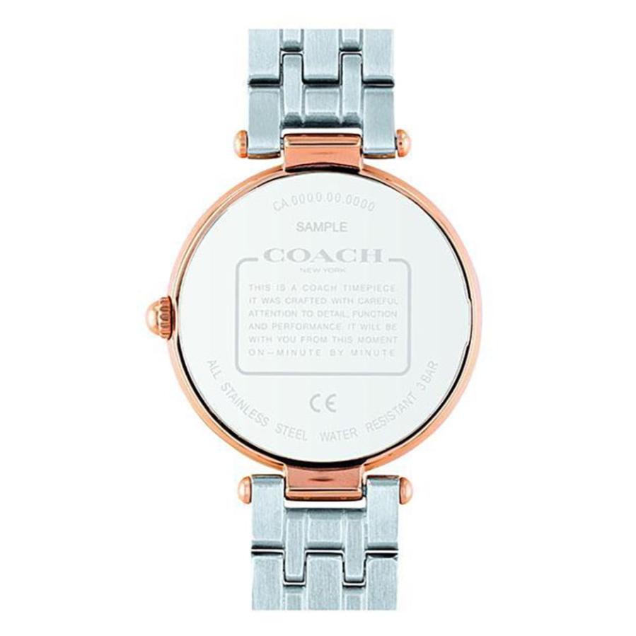 Coach Park Silver Dial Two Tone Steel Strap Watch for Women - 14503644 Buy Now By Coach