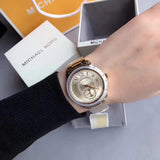 Michael Kors Madelyn Quartz Gold Dial Gold Steel Strap Watch For Women - MK6287 Buy Now By Michael Kors