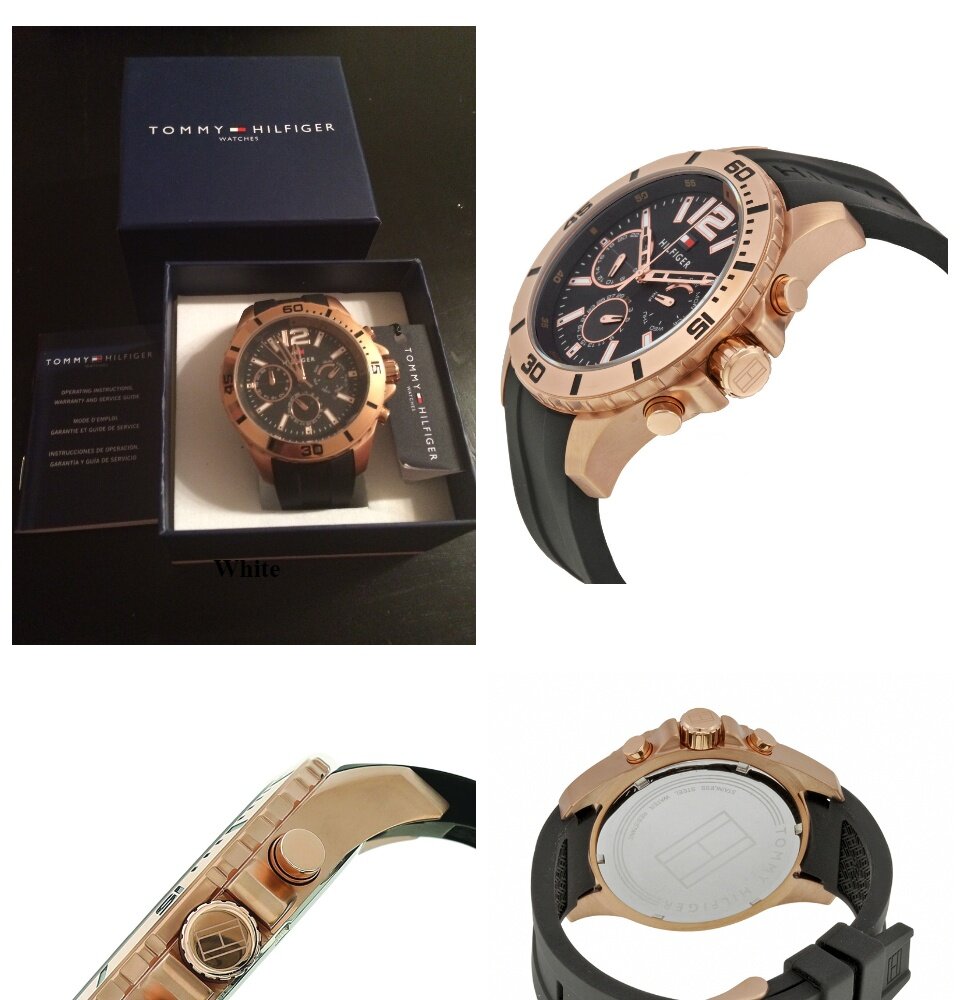 Tommy Hilfiger Sport Multifunction Black Dial Black Rubber Strap Watch for Men - 1791145 Buy Now By Tommy Hilfiger