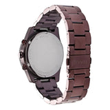 Fossil Perfect Boyfriend Multifunction Maroon Dial Maroon Steel Strap Watch for Women - ES4110 Buy Now By Fossil