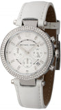 Michael Kors Parker White Dial White Leather Strap Watch for Women - MK2277 Buy Now By Michael Kors