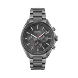 Hugo Boss Distinct Grey Dial Gren Steel Strap Watch for Men - 1513858 Buy Now By Hugo Boss