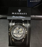 Maserati Automatic Black Dial Black Leather Strap Watch For Men - R8821119007 Buy Now By Maserati