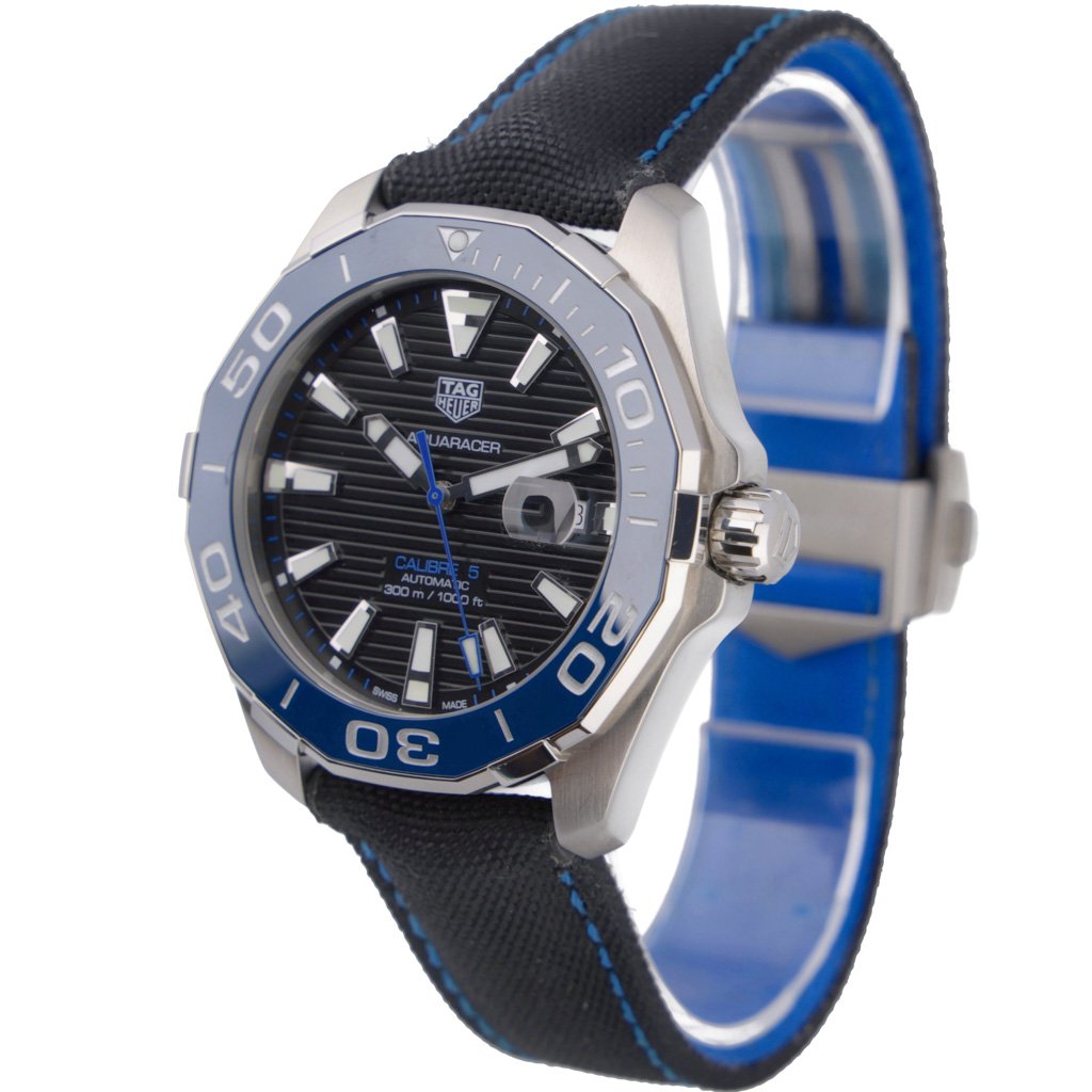 Tag Heuer Aquaracer Black Dial Watch for Men - WAY201C.FC6395 Buy Now By Tag Heuer